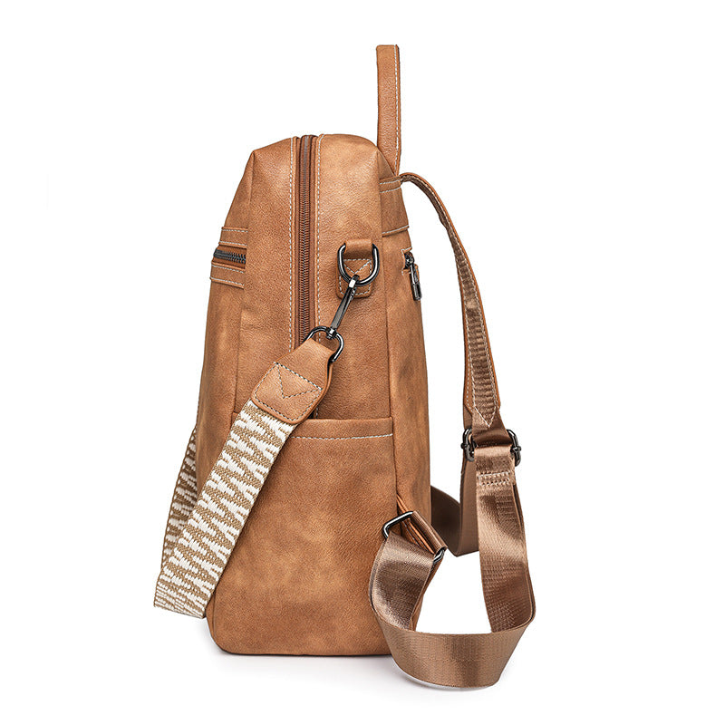 2026 New Spacious Tote Bag for Women, Versatile Convertible Crossbody And Backpack, Roomy PU Work Bag for Casual Office, Travel, School, Shopping, And Daily Use