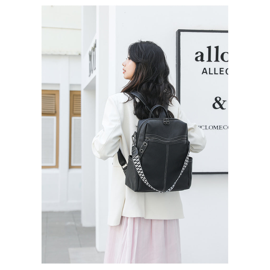 2026 New Spacious Tote Bag for Women, Versatile Convertible Crossbody And Backpack, Roomy PU Work Bag for Casual Office, Travel, School, Shopping, And Daily Use