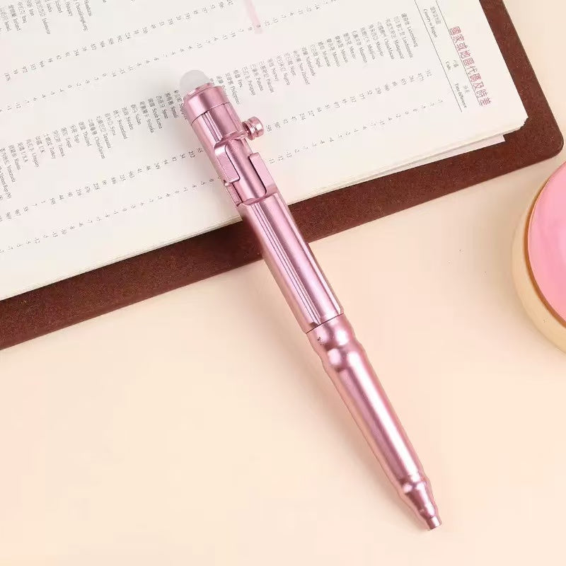 21 Pack of Innovative Erasable Ballpoint Pens Featuring an Erasable Tip, Neutral Ink, Moyi Crystal Black 0.5Mm Ballpoint Pen, Perfect for School Supplies