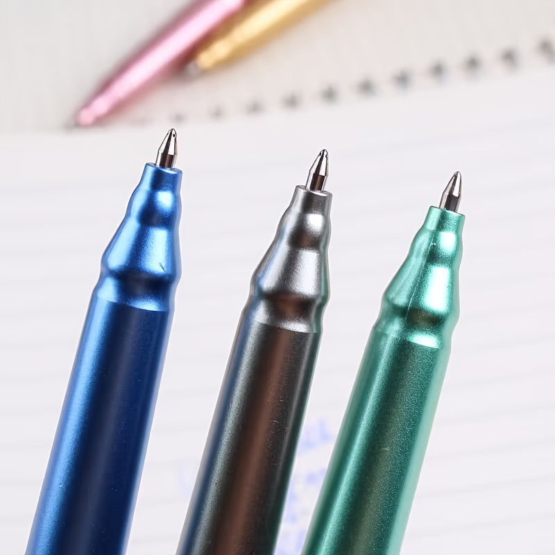 21 Pack of Innovative Erasable Ballpoint Pens Featuring an Erasable Tip, Neutral Ink, Moyi Crystal Black 0.5Mm Ballpoint Pen, Perfect for School Supplies