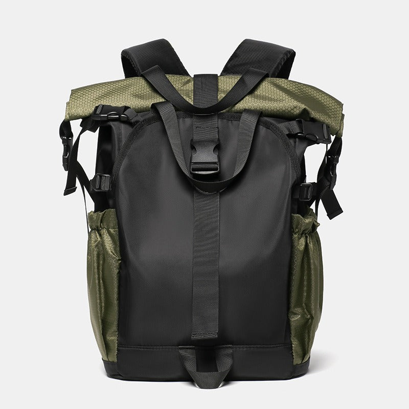 New Drawstring Backpack Sports Shoes Storage Luggage Casual Backpack Fashionable Men's Large Capacity Laptop School Bag