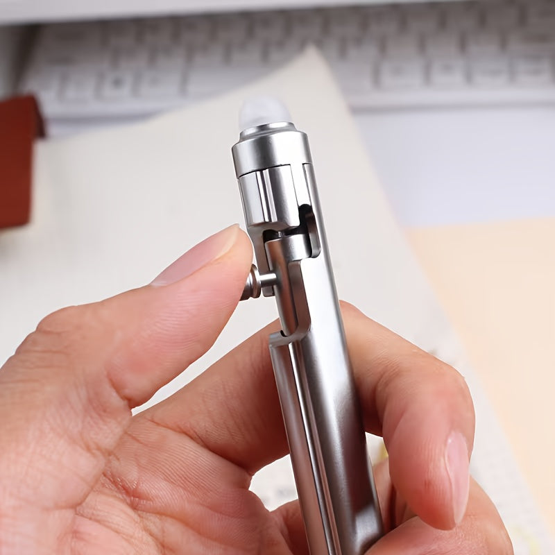 21 Pack of Innovative Erasable Ballpoint Pens Featuring an Erasable Tip, Neutral Ink, Moyi Crystal Black 0.5Mm Ballpoint Pen, Perfect for School Supplies