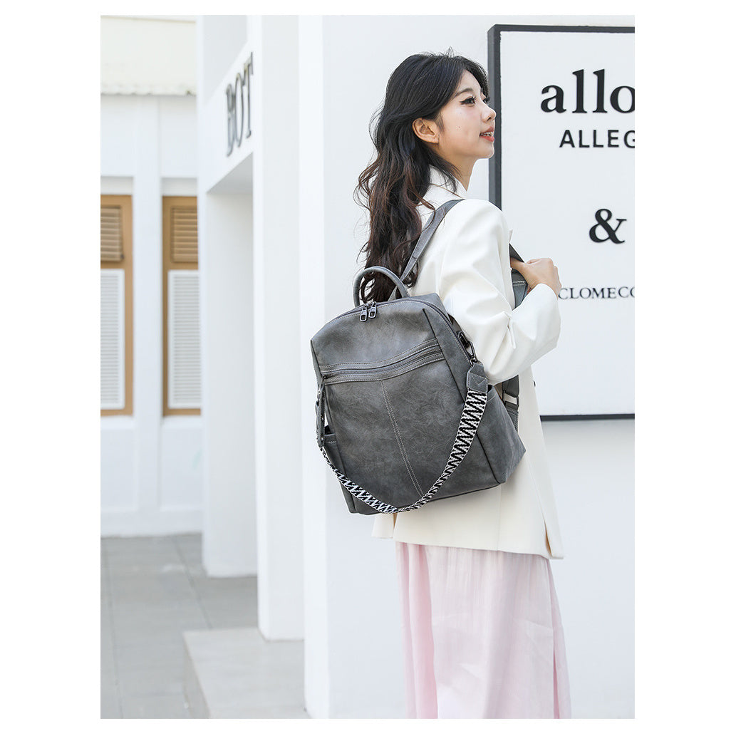 2026 New Spacious Tote Bag for Women, Versatile Convertible Crossbody And Backpack, Roomy PU Work Bag for Casual Office, Travel, School, Shopping, And Daily Use