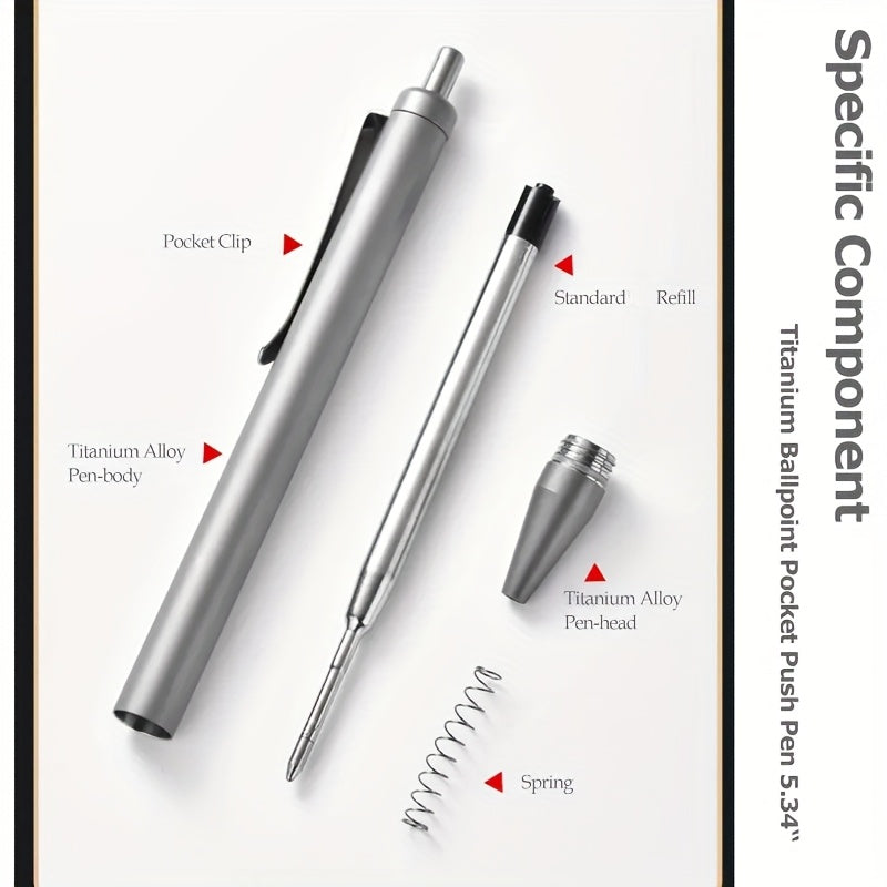 Titanium Ballpoint Pen 5.34\